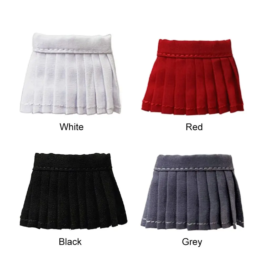 Handmade Skirt Doll Uniform Skirt Cute Doll Clothes For 1/12BJD Dolls For 1/11OB11 Dolls Shorts Pants Dresses Dolls Accessories