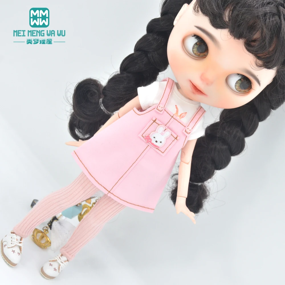 Fits Blyth Azone OB23 OB24 Doll Accessories Fashion Stretch Tight Leggings Pink, Black, Brown