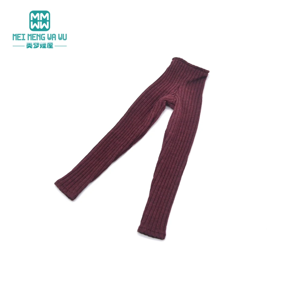 Fits Blyth Azone OB23 OB24 Doll Accessories Fashion Stretch Tight Leggings Pink, Black, Brown