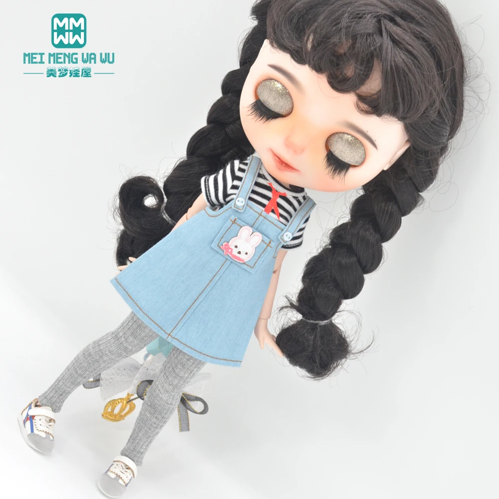 Fits Blyth Azone OB23 OB24 Doll Accessories Fashion Stretch Tight Leggings Pink, Black, Brown