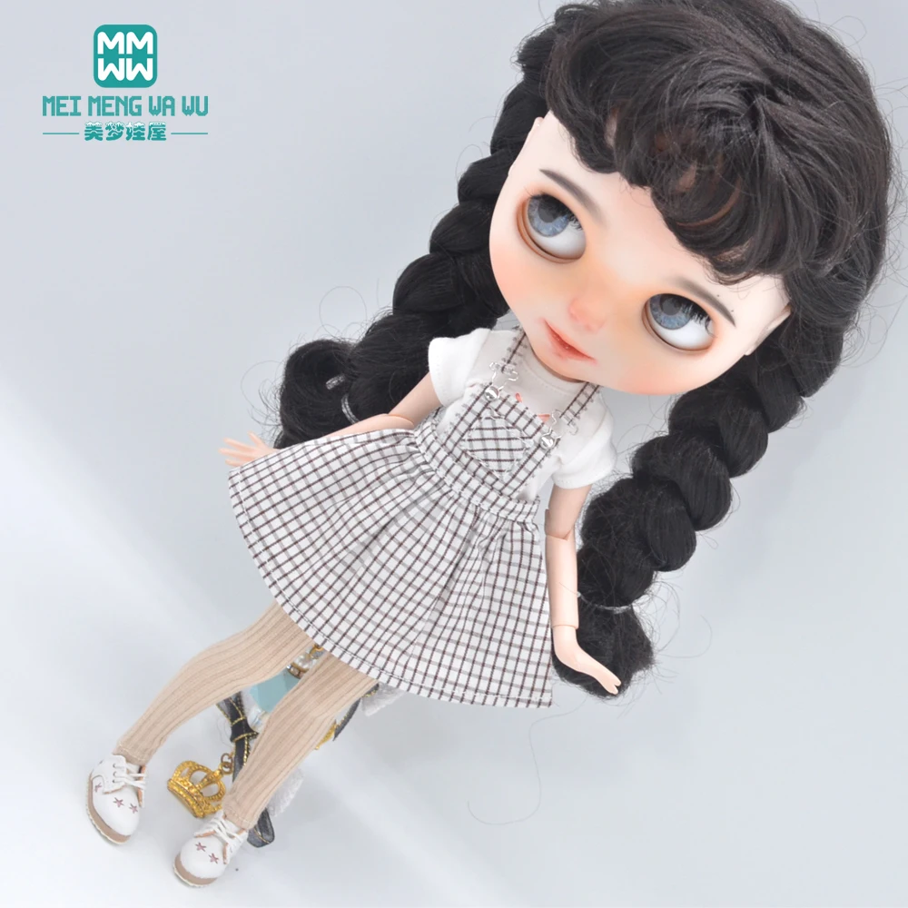 Fits Blyth Azone OB23 OB24 Doll Accessories Fashion Stretch Tight Leggings Pink, Black, Brown