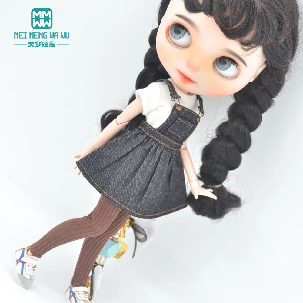 Fits Blyth Azone OB23 OB24 Doll Accessories Fashion Stretch Tight Leggings Pink, Black, Brown