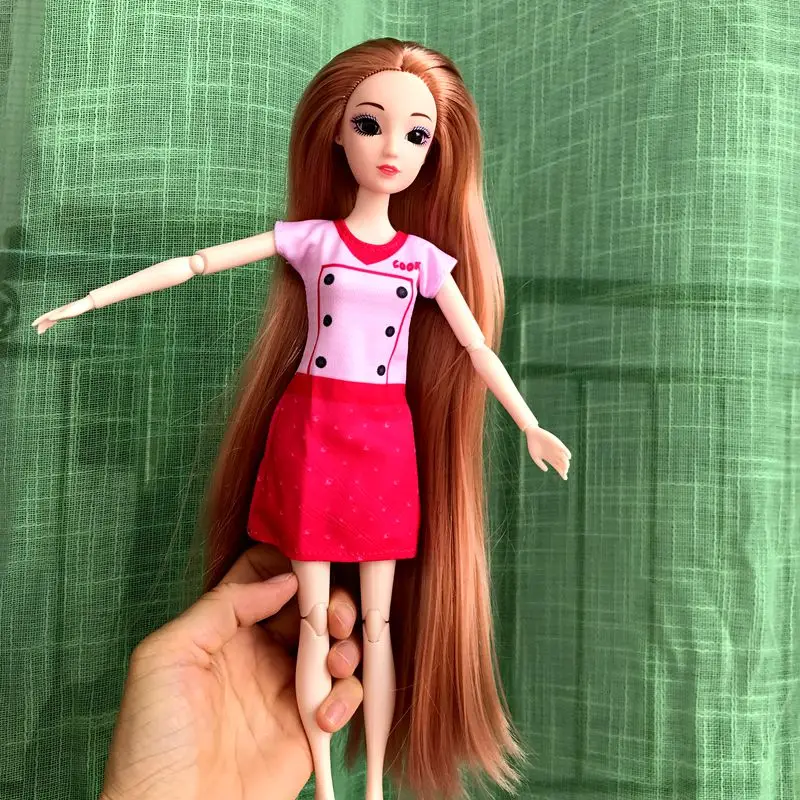 Dolls Clothes Tops Pants Dressing Kids Toys Fast Shipping Items Mini Dress Wear For Children DIY Girl Birthday Christmas Present