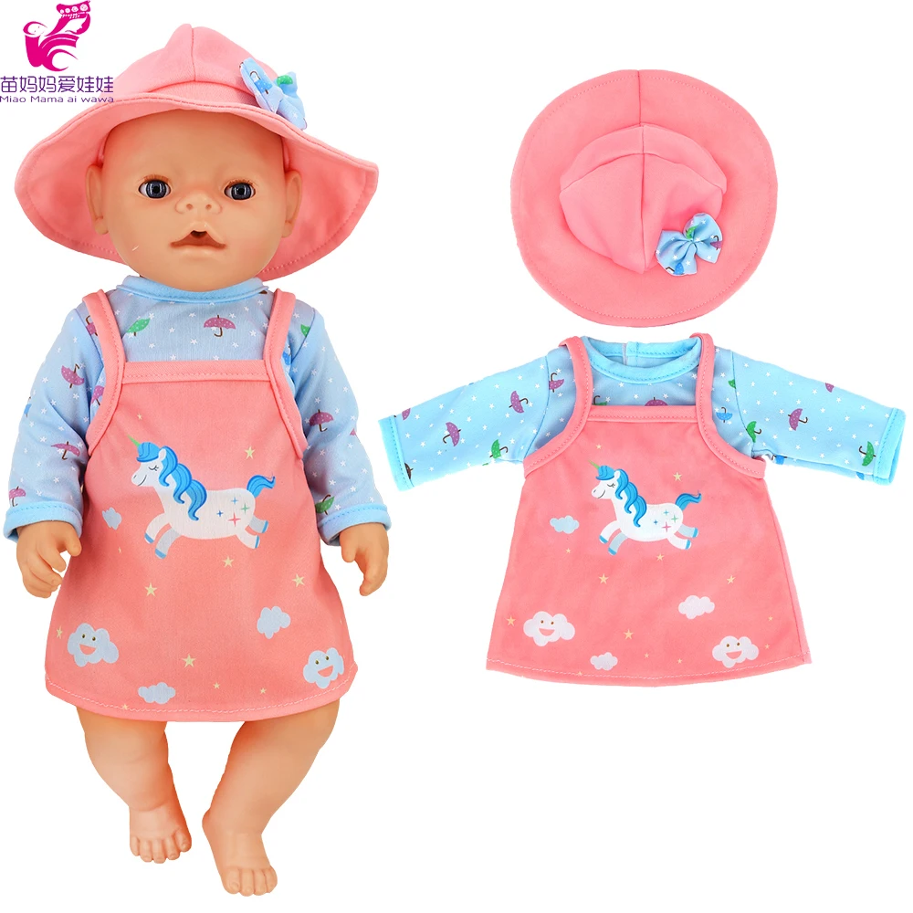 Santa Claus Dress for Baby Doll Clothes Christmas Dress 18 Inches Girl Doll Tutu Skirt