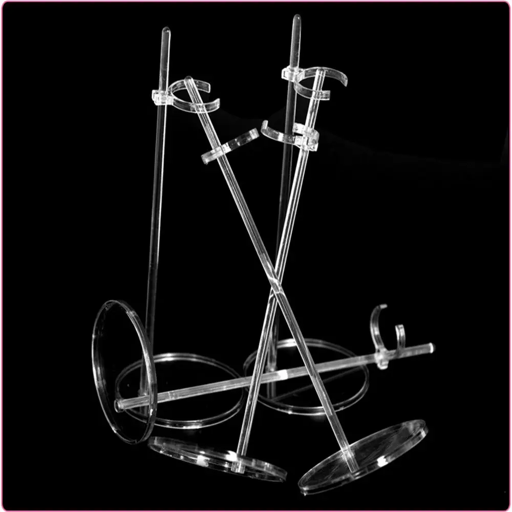 Plastic Model Display Standing For 1/6 Dolls Figure Display Holder Doll Fixed Base Kids Toys Stand Plaything Stent