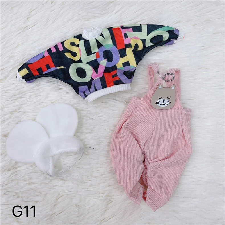 DOLLS Clothes 30cm Dress Up TOY Accessories Fashion Jacket Coat Bib Suit Pantyhose For 1/6 Movable Joint Bjd Doll Girls Toy
