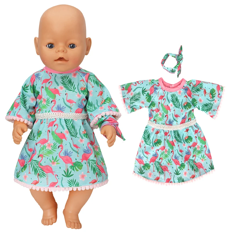 Baby New Born Doll Clothes Coat Hooded Sweater for 17 Inch Doll Jacket Toys Doll Wears