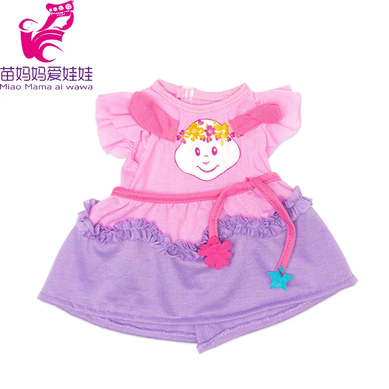 Baby New Born Doll Clothes Coat Hooded Sweater for 17 Inch Doll Jacket Toys Doll Wears