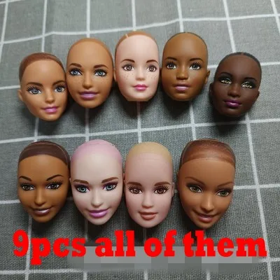 1/6 doll of girl accessories monsters high school hands nude head without hair diy doubao dongcheng