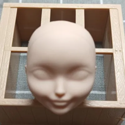 1/6 doll of girl accessories monsters high school hands nude head without hair diy doubao dongcheng