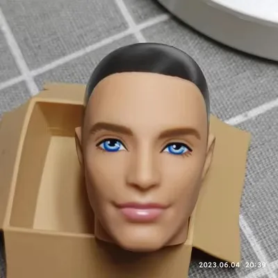 1/6 doll of girl accessories monsters high school hands nude head without hair diy doubao dongcheng