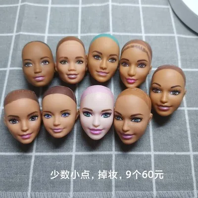 1/6 doll of girl accessories monsters high school hands nude head without hair diy doubao dongcheng
