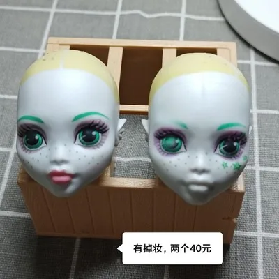 1/6 doll of girl accessories monsters high school hands nude head without hair diy doubao dongcheng