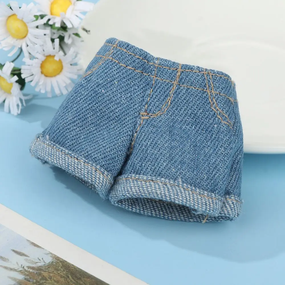 1PC Fashion Doll Shorts Denim Jeans Bottoms Short Pants For 30CM Doll Casual Wears 1/6 BJD Dolls Clothes Accessories Kids Toys