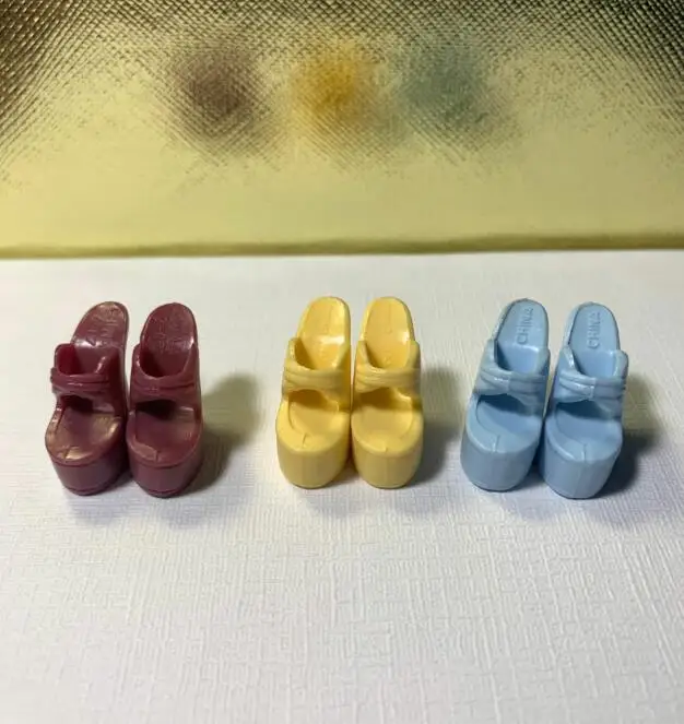 New styles fashion doll toy shoes accessories for 1/6 BB high heels flat foot dolls BBQ08