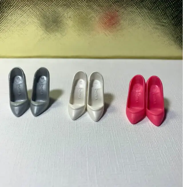 New styles fashion doll toy shoes accessories for 1/6 BB high heels flat foot dolls BBQ08