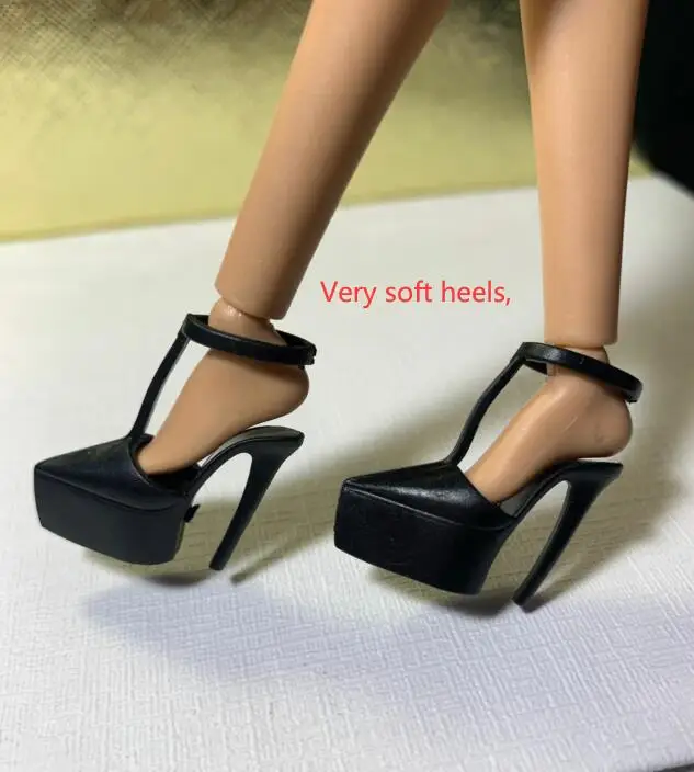 New styles fashion doll toy shoes accessories for 1/6 BB high heels flat foot dolls BBQ08