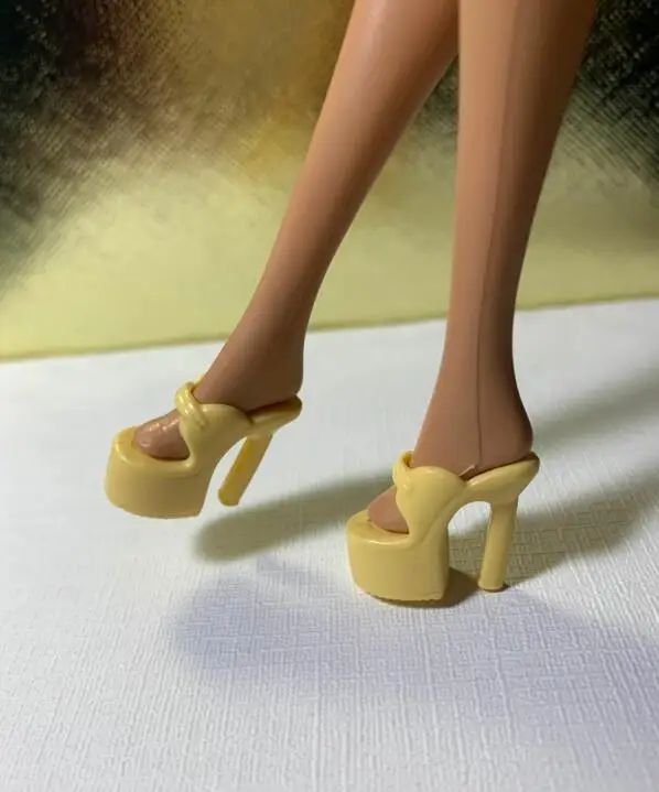 New styles fashion doll toy shoes accessories for 1/6 BB high heels flat foot dolls BBQ08