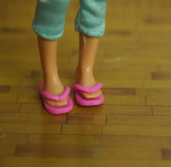 BQ2 Dolls purple shoes small toy accessories for height 11cm kelly dolls feet