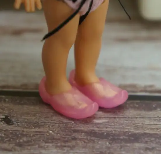 BQ2 Dolls purple shoes small toy accessories for height 11cm kelly dolls feet