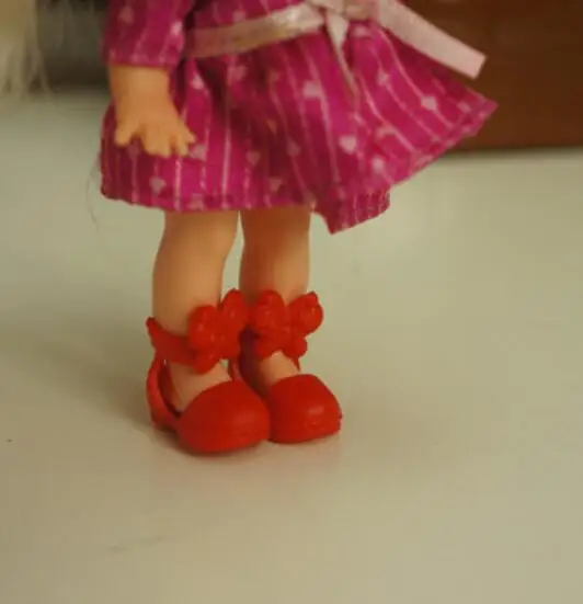 BQ2 Dolls purple shoes small toy accessories for height 11cm kelly dolls feet