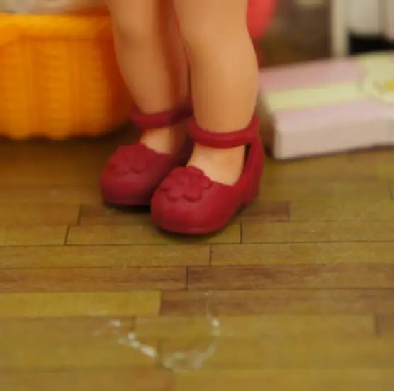 BQ2 Dolls purple shoes small toy accessories for height 11cm kelly dolls feet