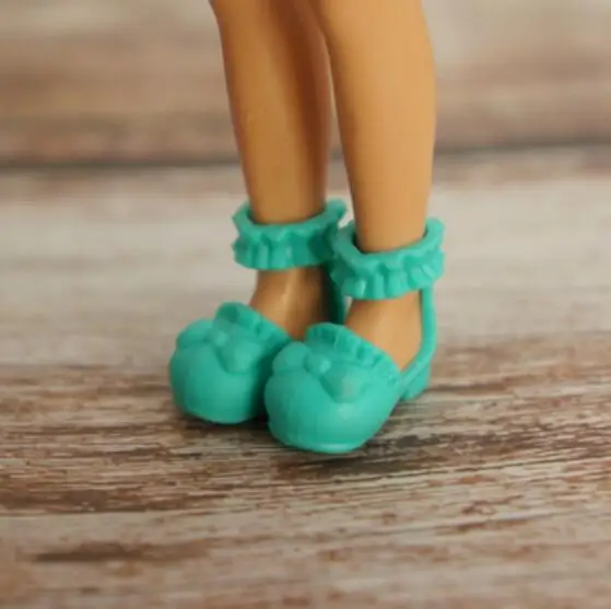 BQ2 Dolls purple shoes small toy accessories for height 11cm kelly dolls feet