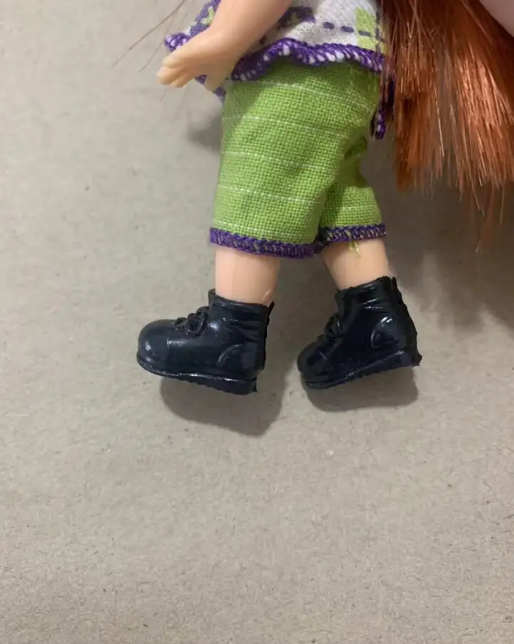 BQ2 Dolls purple shoes small toy accessories for height 11cm kelly dolls feet