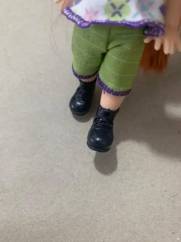 BQ2 Dolls purple shoes small toy accessories for height 11cm kelly dolls feet