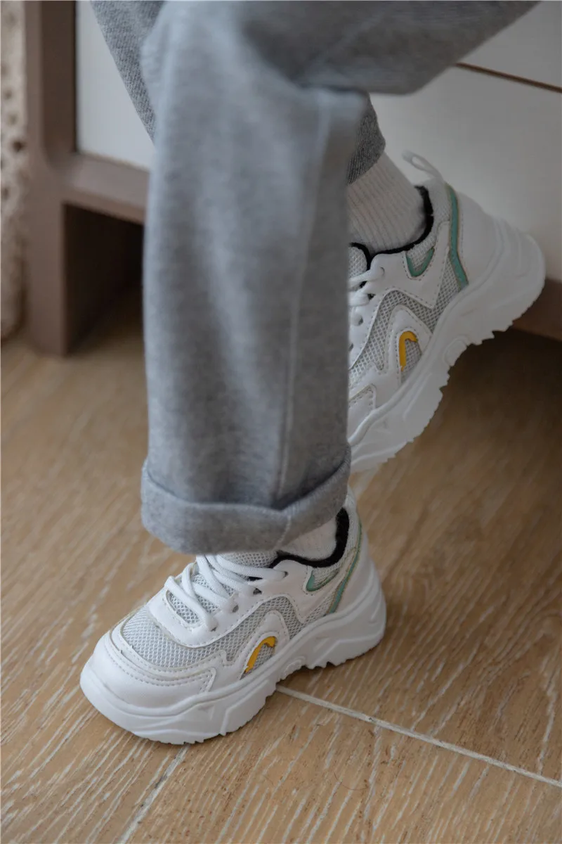 BJD Doll Boys Sports Shoes 1/3 1/4 1/6 ID75 White Youth Handsome Casual Network-surface Sneakers Toy Shoes Doll Accessories
