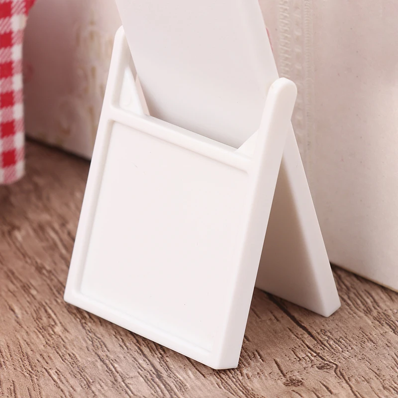 1:12 Dollhouse Simulation Full Length Mirror Miniature Furniture Decoration Dolls House Accessories For Kids Toy