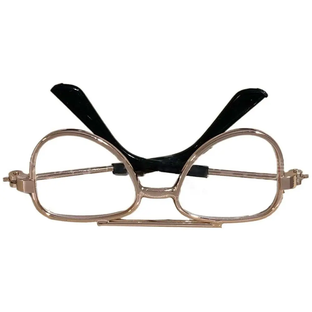 6cm Fashion Doll Sunglasses For 10cm Cotton Dolls Frame Eyeglasses for 1/3 1/4 BJD Dolls Mini Eyeglasses DIY Clothes Accessories