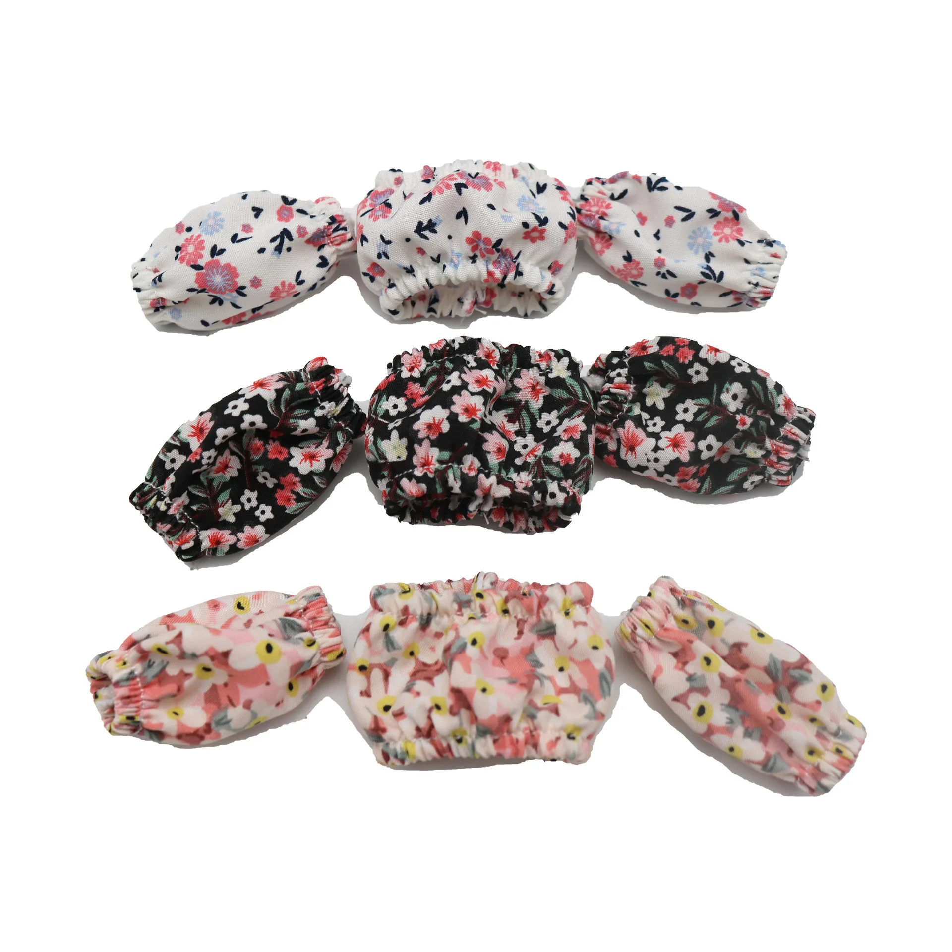 New Doll Clothing Accessories Floral Bubble Sleeve Puffy For 30 Cm Doll 1/6 Small Skirt Set 30Cm