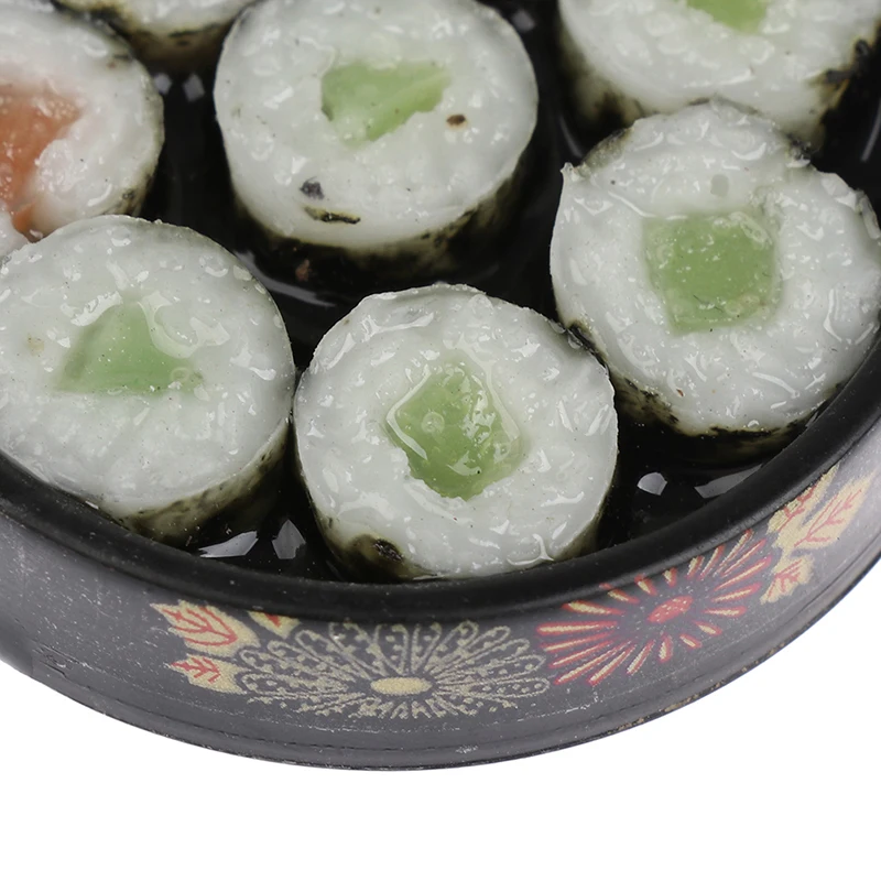Dollhouse Miniature Janpanese Sushi Rice for Dollhouse Decor Pretend food