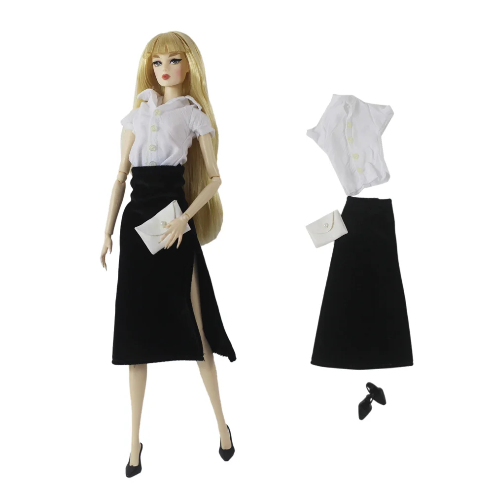 Handmade Babi Clothes Leather Clothing Outfit Overcoat for 11.5 Inch 30cm Doll BJD Clothes Many Style Gifts for Doll Accessories
