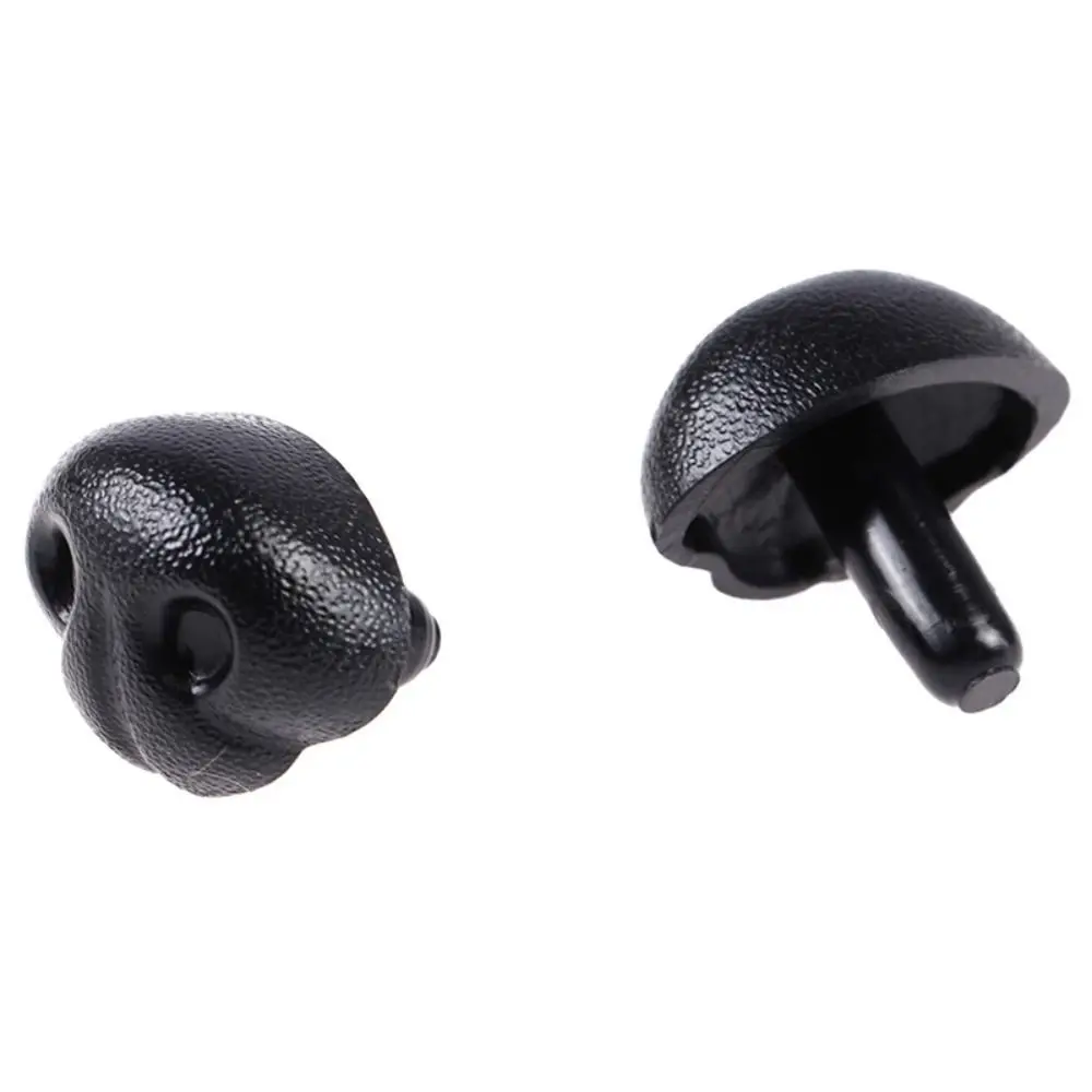 10Pcs 15/18/21mm Dog Noses Smooth Plug-in Animal Plastic Noses DIY Accessories For Crochet Toy Doll Making Supply Amigurumi Doll