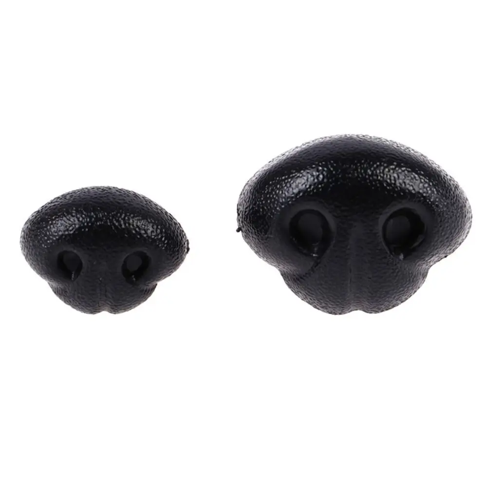 10Pcs 15/18/21mm Dog Noses Smooth Plug-in Animal Plastic Noses DIY Accessories For Crochet Toy Doll Making Supply Amigurumi Doll
