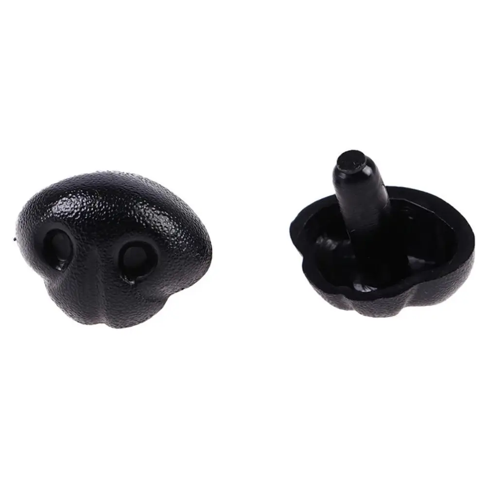 10Pcs 15/18/21mm Dog Noses Smooth Plug-in Animal Plastic Noses DIY Accessories For Crochet Toy Doll Making Supply Amigurumi Doll