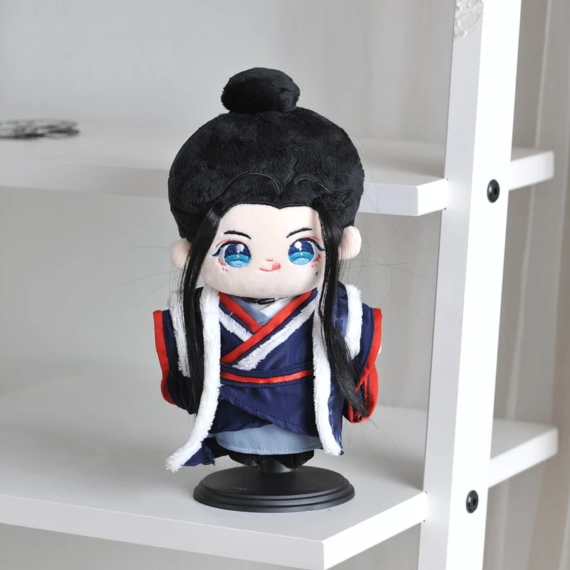 Classic WORD OF HONOR 20cm Cotton Doll Clothes Zhou ZiShu Hanfu Cosplay Mini Suit Outfit Set Dress Up Toys Figures Props Gift