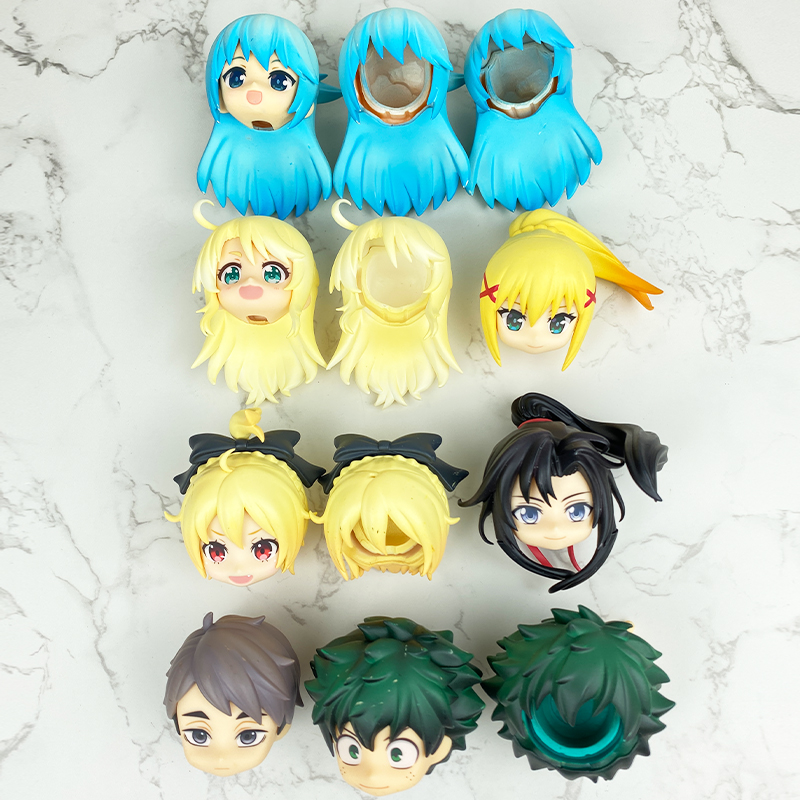 GSC Clay man replaces face hair doll accessories