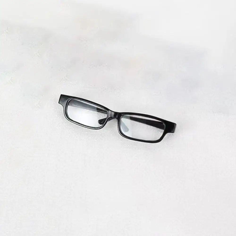 1PC Miniature Doll Glasses Lovely Eyewear Clear Lens Eyeglasses For Blythe Doll Accessories 20CM Plush Doll Glasses Accessory