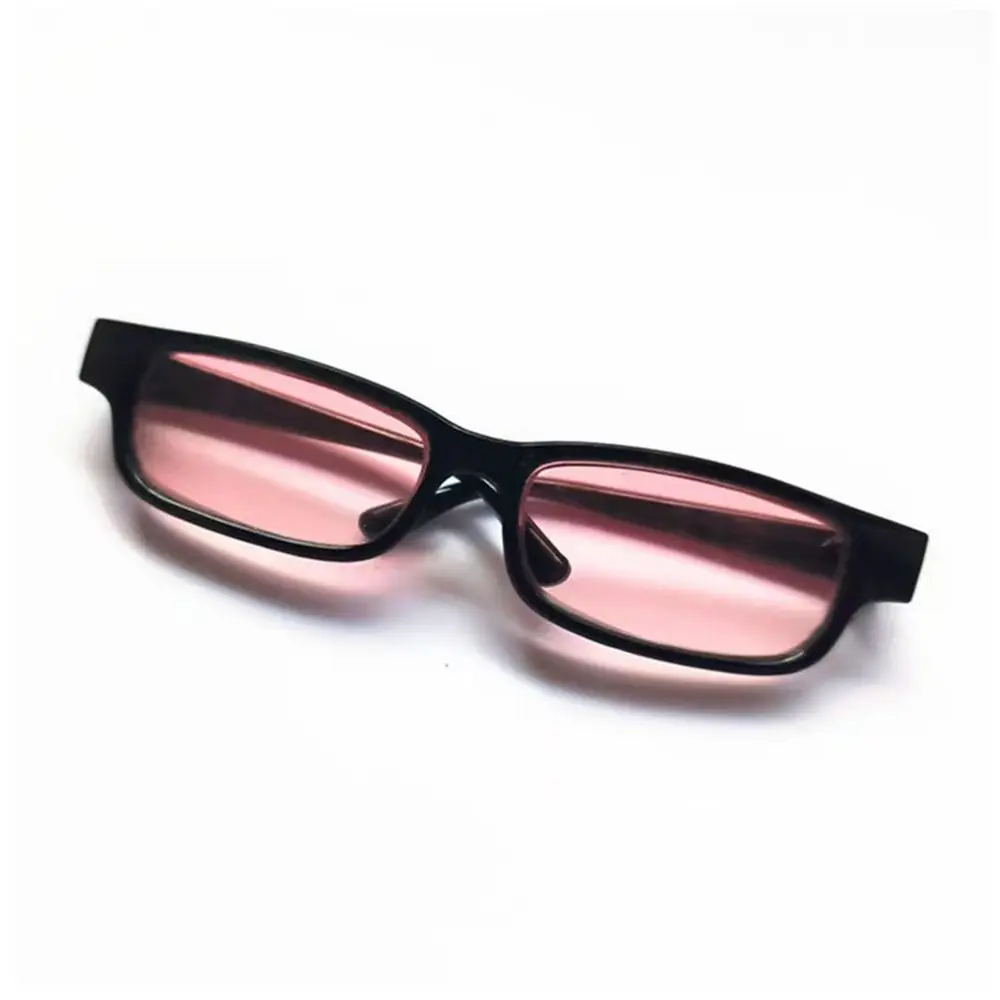 1PC Miniature Doll Glasses Lovely Eyewear Clear Lens Eyeglasses For Blythe Doll Accessories 20CM Plush Doll Glasses Accessory