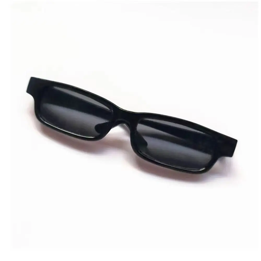 1PC Miniature Doll Glasses Lovely Eyewear Clear Lens Eyeglasses For Blythe Doll Accessories 20CM Plush Doll Glasses Accessory