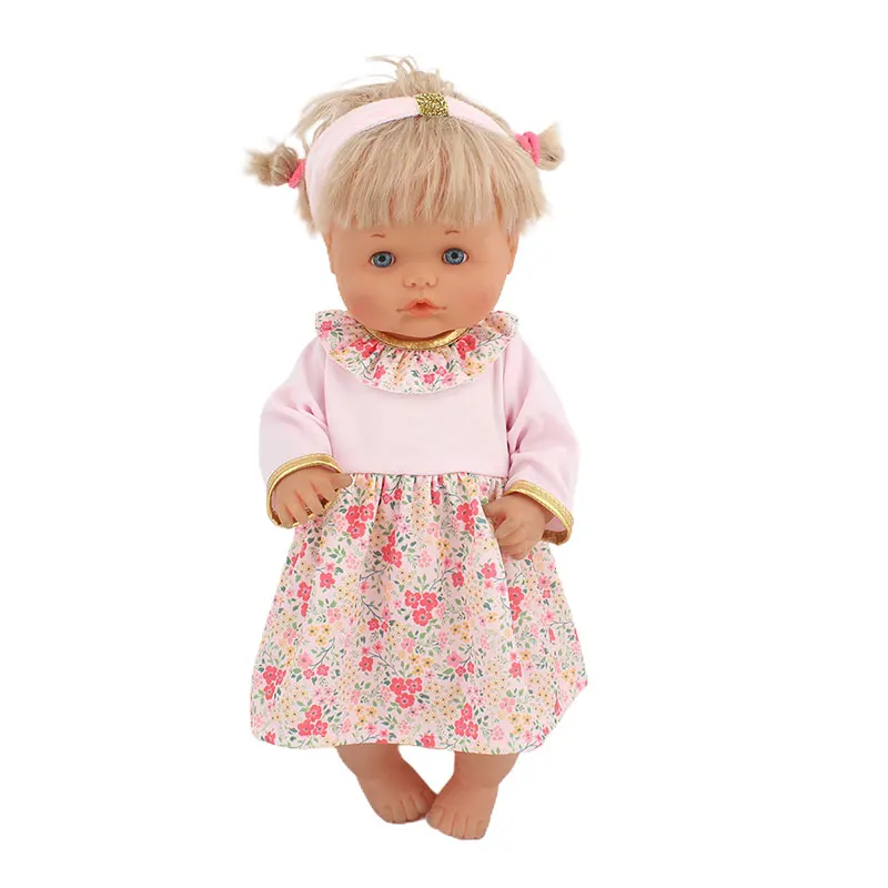 2023 New Doll Dress Fit 42 cm Nenuco Doll 17 Inch Nenuco Doll Clothes And Accessories