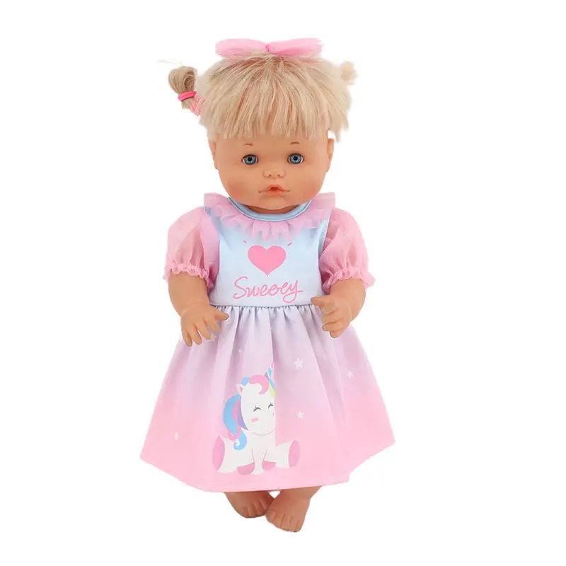 2023 New Doll Dress Fit 42 cm Nenuco Doll 17 Inch Nenuco Doll Clothes And Accessories