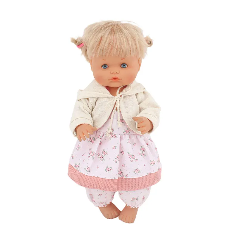 2023 New Doll Dress Fit 42 cm Nenuco Doll 17 Inch Nenuco Doll Clothes And Accessories