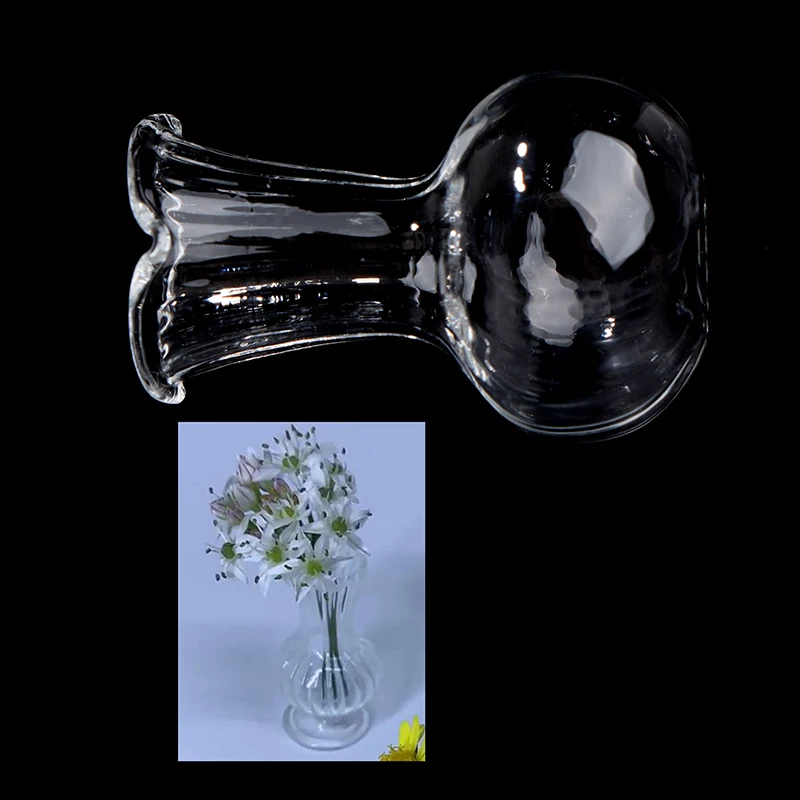 1:12 Dollhouse Miniature Flowerpot Vase Glass Basin DIY Furniture Toys