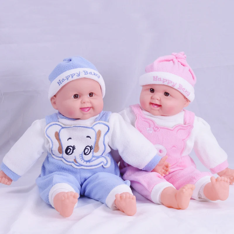 50/60cm Reborn Baby Doll with Cloth Body Lifelike Baby for Infant Care Training Soft Touch Moveable Dolls Drop Shipping