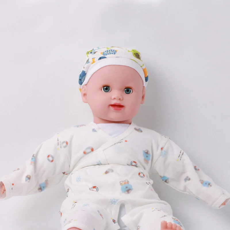50/60cm Reborn Baby Doll with Cloth Body Lifelike Baby for Infant Care Training Soft Touch Moveable Dolls Drop Shipping