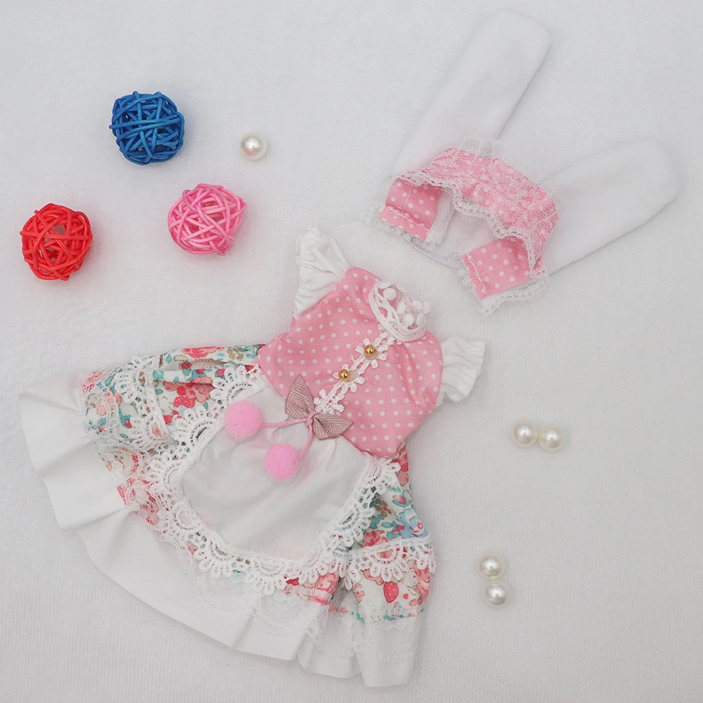Evening Sequin Dress For 12 inch Dolls Vintage Cute Doll Clothes 30cm Dresses for Girls Festival Outfit Pleated Skirt for Summer
